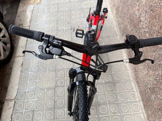 Bicicleta Rockrider Roja .