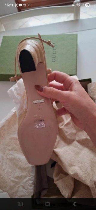 Scarpe Gucci beige