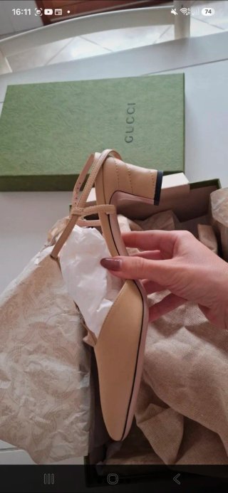 Scarpe Gucci beige