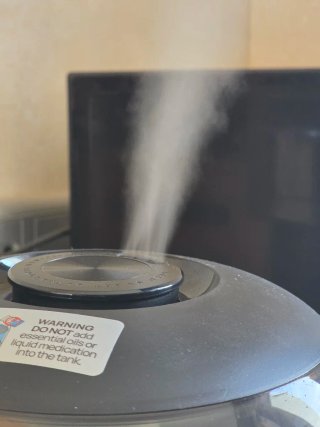 Humidificador Dreo Negro Transparente