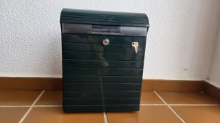 Buzón plástico gran capacidad resistente intemperi