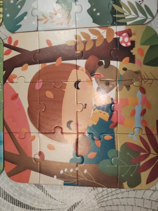 4 Puzzles Janod +3 años