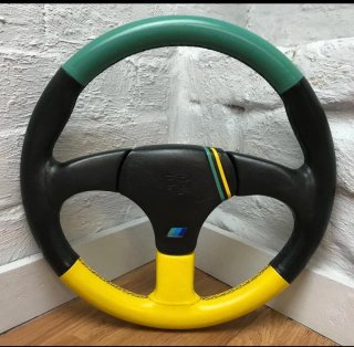 Volante RS Cosworth Verde Amarillo