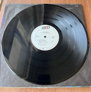 Vinilo Manowar Fighting The World 1987