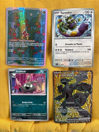 Lote 16 Cartas Pokémon FanArt