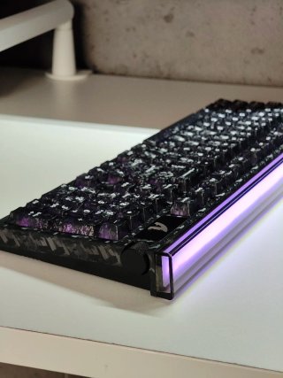 Teclado Attach Shark R98 HE Fibra Carbono Magnétic