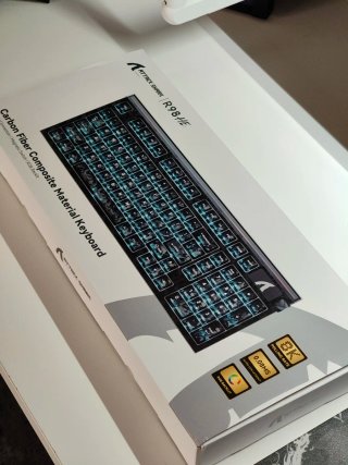 Teclado Attach Shark R98 HE Fibra Carbono Magnétic