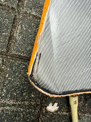 Tabla de surf naranja