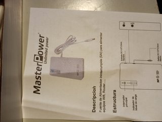 SAI Mini Movistar para Router y Cámaras