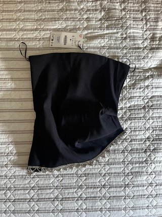 Lote 3 tops ZARA fiesta Talla S