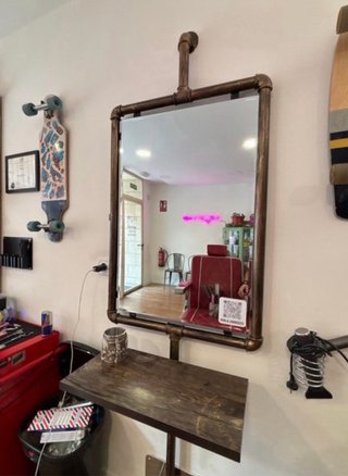 Tocador peluquería industrial