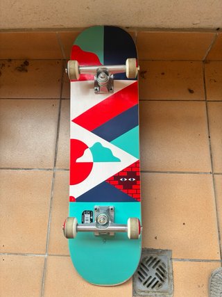 Skate Decathlon Oxelo CP100 Mid Geométrico