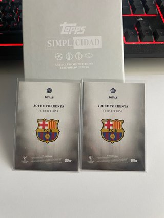2x Jofre Torrents RC Simplicidad UEFA 2026