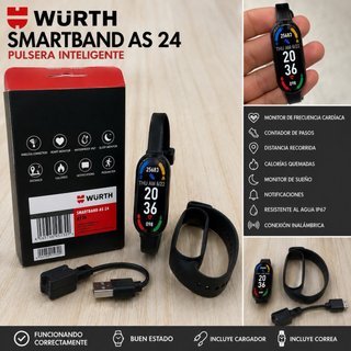Smartband Würth AS 24 - Pulsera Inteligente