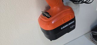 Atornillador Black&Decker Inalámbrico EPC12-Naran
