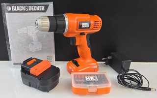 Atornillador Black&Decker Inalámbrico EPC12-Naran