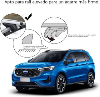 Portaequipajes de techo Amazon Basics