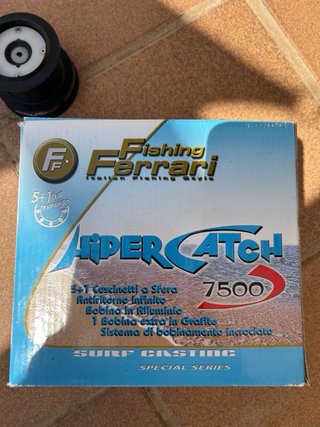 Equipo de pesca surfcasting (caña Lyberty+carrete)