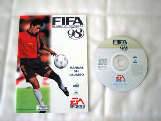 FIFA 98 Rumbo al Mundial PC Original (Manual + CD)