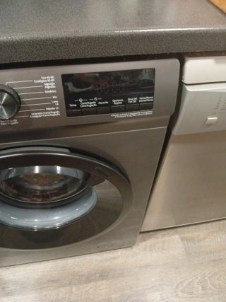 Lavadora Hisense Steam Inverter 8kg