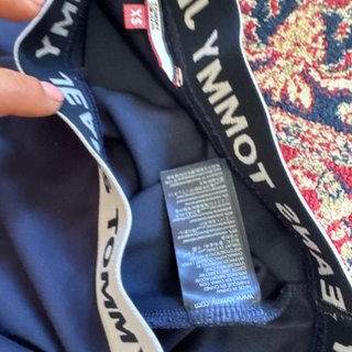 Gonna Tommy Hilfiger blu/bianca taglia XS