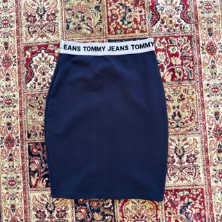 Gonna Tommy Hilfiger blu/bianca taglia XS