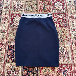 Gonna Tommy Hilfiger blu/bianca taglia XS