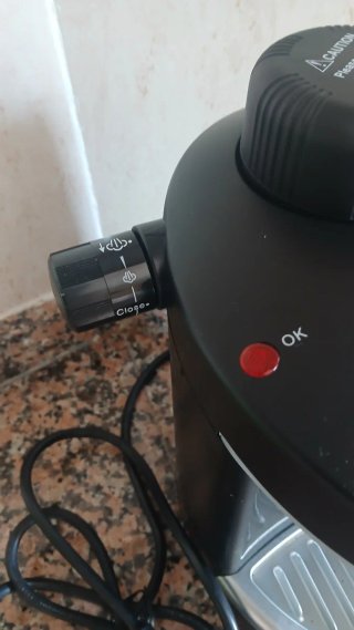 Cafetera Espresso Negra