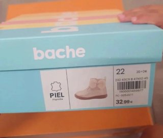 Botas bebé niña talla 22