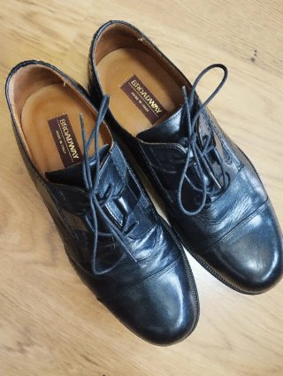Zapatos de vestir Broadway negros hombre