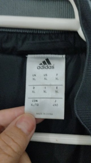 Abrigo Real Oviedo Adidas Negro Talla L