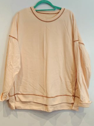 Sudadera Beige Oversize Talla Única
