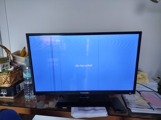 Tv Thomson 32 Negro Full HD con lineas verticales