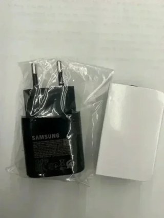 Cargador Samsung Cable + Enchufe 25W Color Negro.
