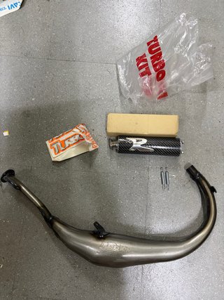 Escape turbo kit am6 corto nuevo!!