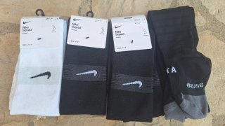 3 pares calcetines Nike 34-38 nuevos + 1 kipsta