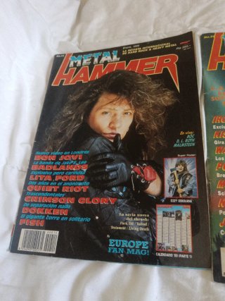 Revistas metal hmmer