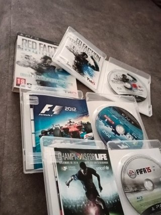 Lote 6 Videojuegos PS2 y PS3