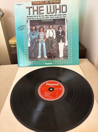Vinilo LP The Who Disque D'or (Edición Francesa)