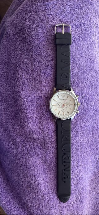 Reloj Emporio Armani Blanco y Negro