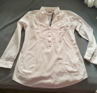 Camisa Massimo Dutti Blanca Mujer