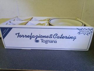 Tazze thè/cappuccino Tognana in porcellana