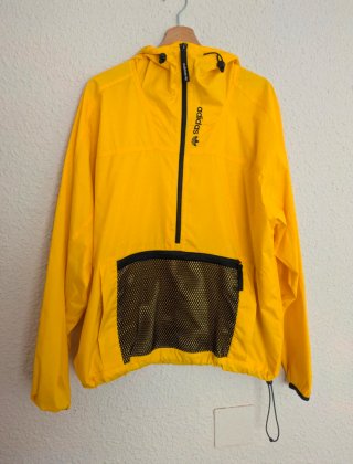 Cortavientos Adidas Amarillo