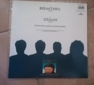 Queen Breakthru Single Shape Vinil.