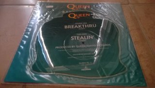 Queen Breakthru Single Shape Vinil.