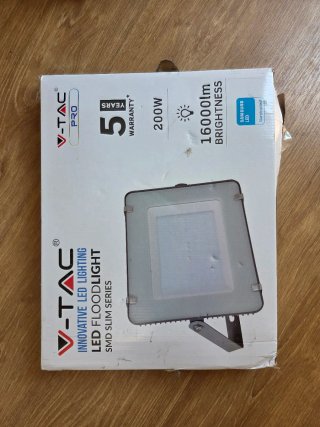 Proyector LED V-TAC 200W 16000lm 5 Años Garantía