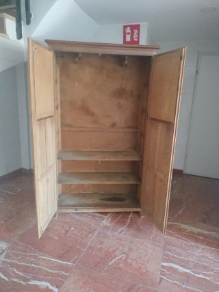 Armario rústico madera estilo castellano