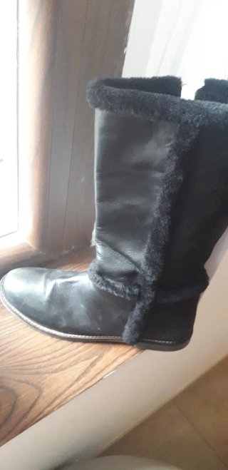 Botas Brotes Piel Talla 39
