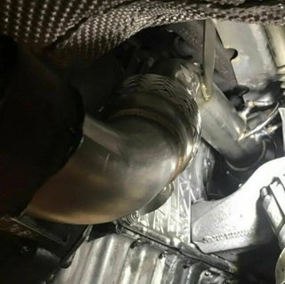 Downpipe BMW Serie 5 E60 E61 M57