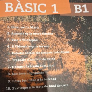 Passos 1. Llibre de classe. Nivell Bàsic (2024)